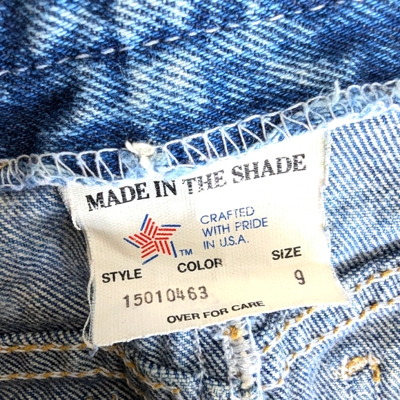 Made in the Shade Dusted Denims Vintage Denim Jean Skirt 🦋 Distressed Om - Picture 6 of 10